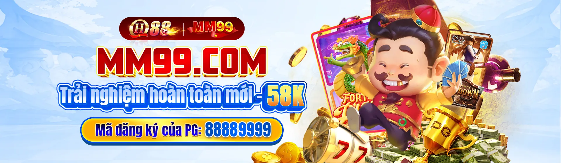 Banner heloo88 với các trò chơi cá cược trực tuyến và khuyến mãi